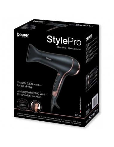 Sèche Cheveux BEURER 2200 Watts - Noir (HC30)