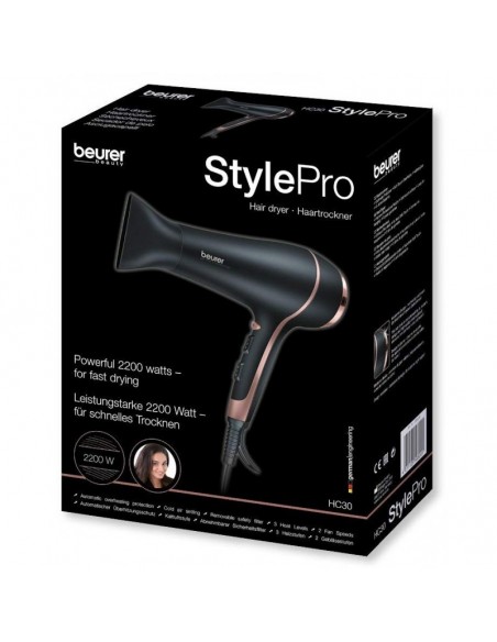 Sèche Cheveux BEURER 2200 Watts - Noir (HC30)