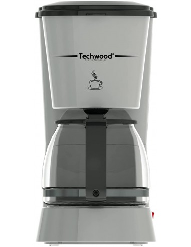 Cafetière électrique Techwood - 6 Tasses - 0,75L - Blanc (TCA-687)