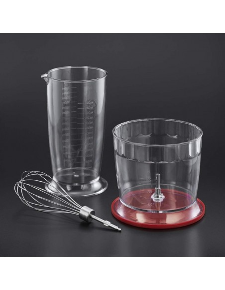 Mixeur 3en1 RUSSELL HOBBS 500 Watts - Rouge (24700-56)