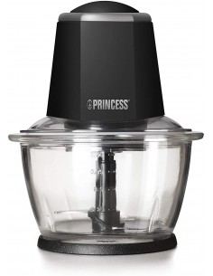 Mini Hachoir PRINCESS Smart Chopper 300 Watt - 1 Litre - Noir (221010) 2