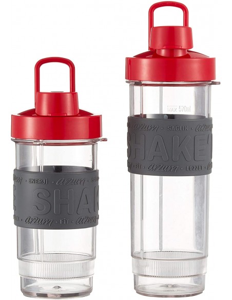 Blender ARZUM Shake'take 300 Watts - 0.57 L - Rouge (AR1032RED) Blender ARZUM Shake'take 300 Watts - 0.57 L - Rouge (AR1032RED)