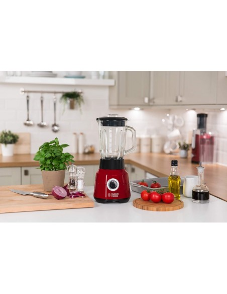 Blender RUSSELL HOBBS - 650 Watts - 1,5 Litres - Rouge (24720-56)