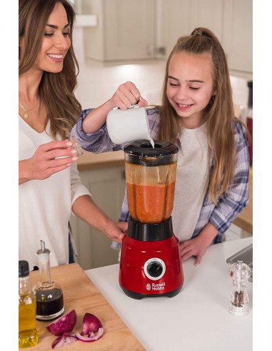 Blender RUSSELL HOBBS - 650 Watts - 1,5 Litres - Rouge (24720-56)