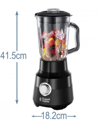 Blender RUSSELL HOBBS 650 Watts 1.5 Litres - Noir (24722-56) Blender RUSSELL HOBBS 650 Watts 1.5 Litres - Noir (24722-56)
