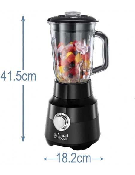 Blender RUSSELL HOBBS 650 Watts 1.5 Litres - Noir (24722-56) Blender RUSSELL HOBBS 650 Watts 1.5 Litres - Noir (24722-56)