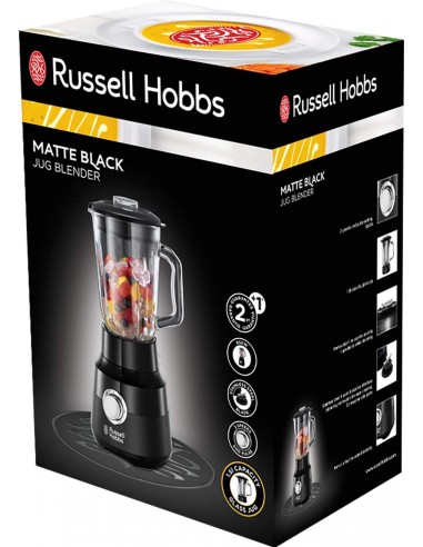 Blender RUSSELL HOBBS 650 Watts 1.5 Litres - Noir (24722-56) Blender RUSSELL HOBBS 650 Watts 1.5 Litres - Noir (24722-56)