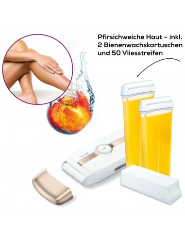 Epilateur à Cire BEURER Station de Chauffage - Blanc (HL40) Epilateur à Cire BEURER Station de Chauffage - Blanc (HL40)