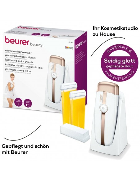 Epilateur à Cire BEURER Station de Chauffage - Blanc (HL40) Epilateur à Cire BEURER Station de Chauffage - Blanc (HL40)