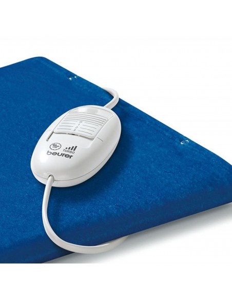 Coussin Chauffant Magnétique BEURER - Blanc & Bleu (HK63) Coussin Chauffant Magnétique BEURER - Blanc & Bleu (HK63)