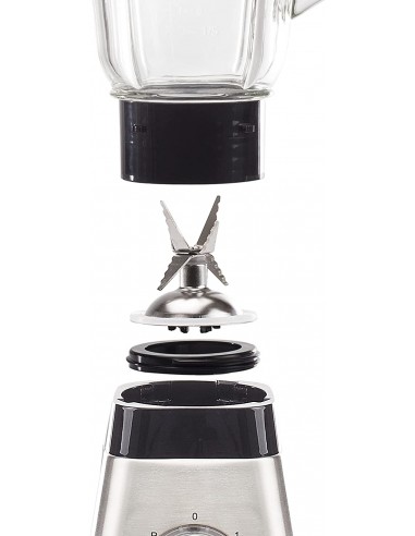 Blender Compact PRINCESS 500 Watts - Acier (212070)