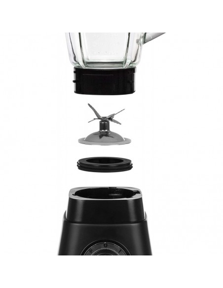 Blender PRINCESS - 1000 Watts 1,5 Litres - Inox/Noir