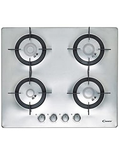 Candy CLE64X Plaque Electrique N°4 Feux Inox 60 cm - Cdiscount  Electroménager