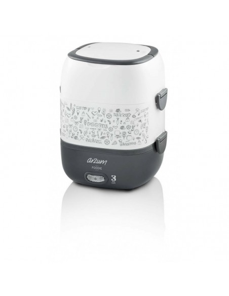 Boîte à Lunch ARZUM Moderne Foodie 270 Watts - Blanc (AR1073)