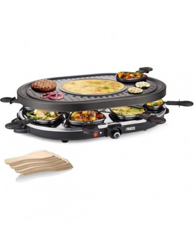 Appareil à Raclette PRINCESS 5en1- 1200 Watts - Noir (162700)