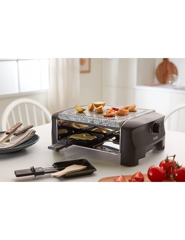 Appareil à Raclette PRINCESS 4 Stone Grill Party - 1600 Watts - Noir (162810) Appareil à Raclette PRINCESS 4 Stone Grill Party - 1600 Watts - Noir (162810)