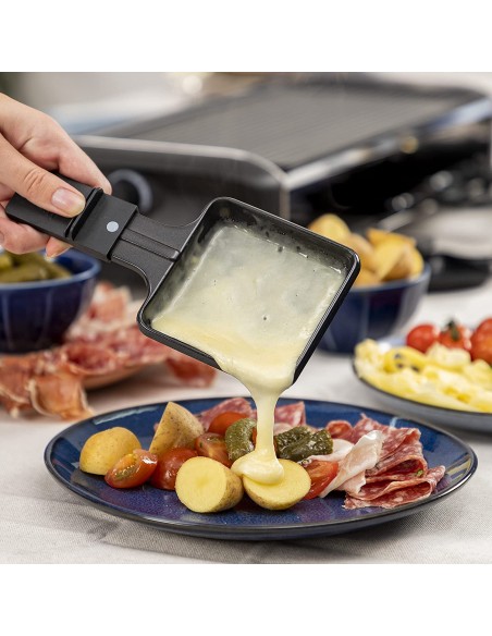 Appareil à Raclette PRINCESS - 8 Stone et Grill Party 1300 Watts - Noir (162820) Appareil à Raclette PRINCESS - 8 Stone et Grill Party 1300 Watts - Noir (162820)