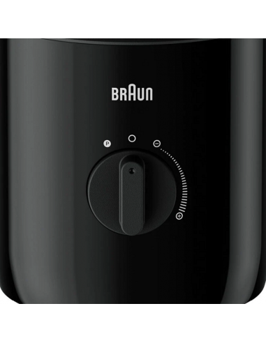 Blender BRAUN PowerBlend 3 - 800 Watts - 1500 Litres - Noir (JB3100BK) Blender BRAUN PowerBlend 3 - 800 Watts - 1500 Litres - Noir (JB3100BK)