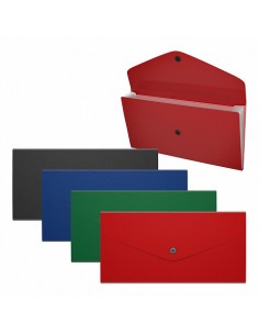 Enveloppe avec pochettes ErichKrause® Matt Classic, opaque, A4 , couleurs assorties (4 pièces dans un sachet) prix tunisie