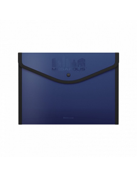 Enveloppes ErichKrause® Diamond Original , bordée, A4, couleurs assorties (4 pièces par sachet)