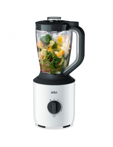 Blender BRAUN PowerBlend 3 - 800 Watts - 1500 Litres - Blanc (JB3100WH)