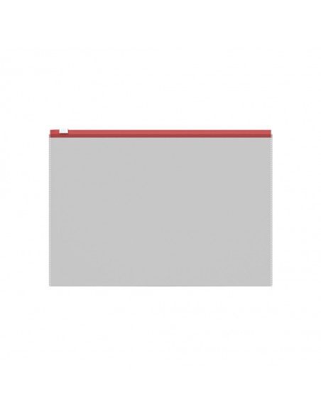 Pochette zippée ErichKrause® Fizzy Clear avec fermeture éclair colorée, A4, couleurs assorties (12 pièces dans un sac) prix