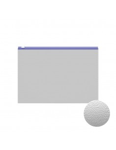 Pochette zippée ErichKrause® Fizzy Clear avec fermeture éclair colorée, A4, couleurs assorties (12 pièces dans un sac) 2