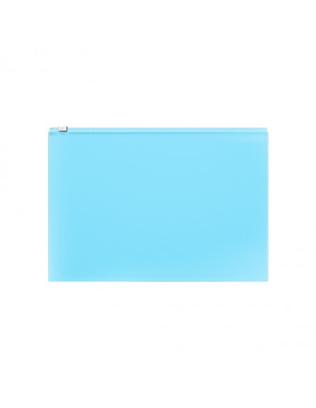 Pochette zippée ErichKrause® Fizzy Pastel, А4, couleurs assorties (12 pièces par sachet)