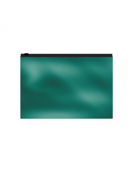 Pochette zippée ErichKrause® Glossy Ice Metallic, C6, couleurs assorties (12 pièces dans un sachet)