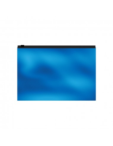 Pochette zippée ErichKrause® Glossy Ice Metallic, C6, couleurs assorties (12 pièces dans un sachet)