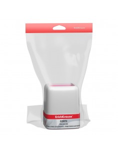 Porte-stylo ErichKrause® Forte, Pastel, blanc avec partie intérieure rose prix tunisie 2
