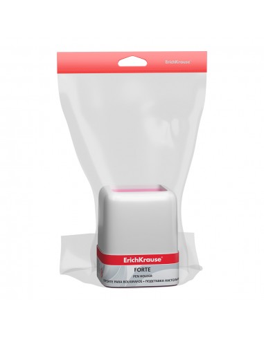 Porte-stylo ErichKrause® Forte, Pastel, blanc avec partie intérieure rose prix Porte-stylo ErichKrause® Forte, Pastel, blanc avec partie intérieure rose prix