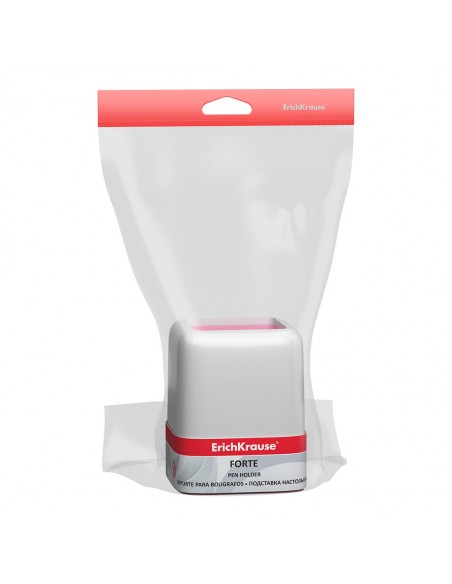 Porte-stylo ErichKrause® Forte, Pastel, blanc avec partie intérieure rose prix Porte-stylo ErichKrause® Forte, Pastel, blanc avec partie intérieure rose prix