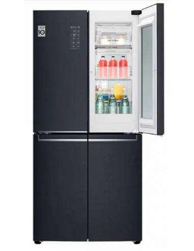 Réfrigérateur No Frost Side by Side LG 458 L - Gris charbon (GC-Q22FTQKL) Réfrigérateur No Frost Side by Side LG 458 L - Gris charbon (GC-Q22FTQKL)