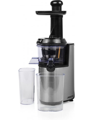 Extracteur de Jus PRINCESS - 200 Watt - 0.6 Litres - Inox (202046) Extracteur de Jus PRINCESS - 200 Watt - 0.6 Litres - Inox (202046)