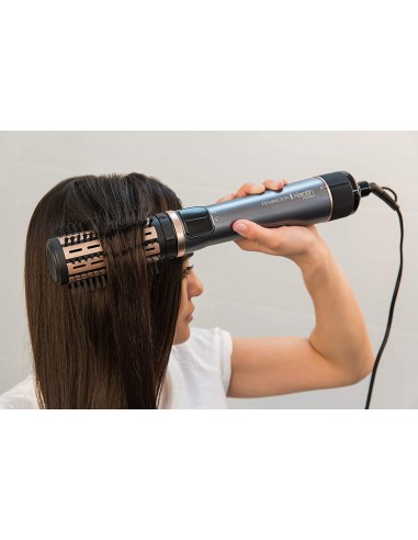 Brosse Cheveux REMINGTON - Rotative Soufflante Chauffante - Gris (AS8810)