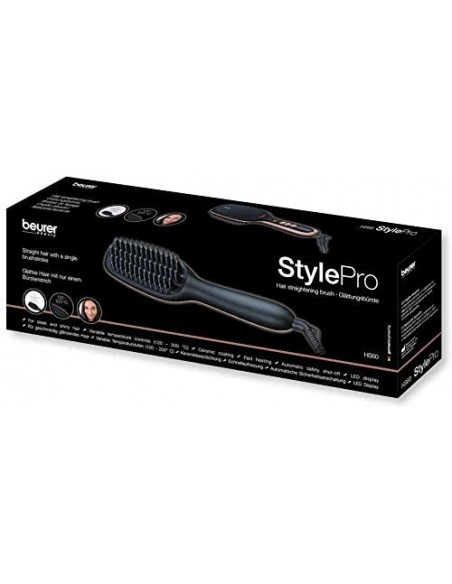 Brosse Lissante BEURER Ionisante - Noir (HS60) Brosse Lissante BEURER Ionisante - Noir (HS60)