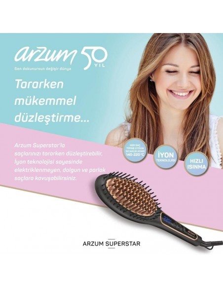 Brosse Lissante REMINGTON - Noir (CB7400)