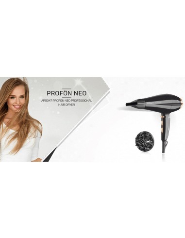 Sèche Cheveux Pro ARZUM 2300 Watt - Noir (AR5047) Sèche Cheveux Pro ARZUM 2300 Watt - Noir (AR5047)