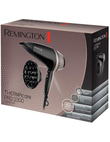 Sèche Cheveux REMINGTON Thermacare Pro 2300 Watt - Noir (D5715)