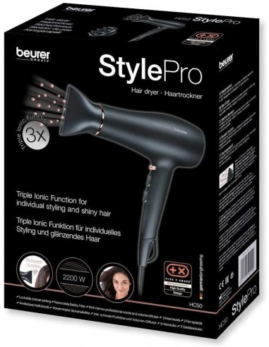 Sèche Cheveux BEURER 2200 Watt - Noir (HC50)