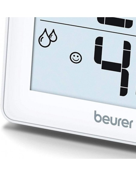 Thermo-Hygromètre BEURER - Contrôle de la Température et de l'humidité - Blanc (HM16) Thermo-Hygromètre BEURER - Contrôle de la Température et de l'humidité - Blanc (HM16)