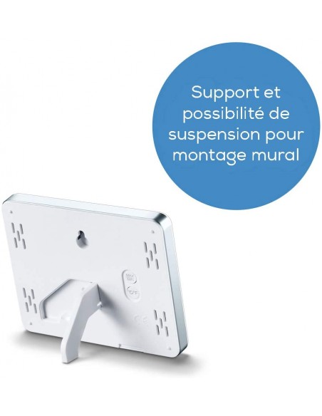 Thermo-Hygromètre BEURER - Contrôle de la Température et de l'humidité - Blanc (HM16) Thermo-Hygromètre BEURER - Contrôle de la Température et de l'humidité - Blanc (HM16)