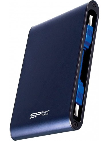 Disque dur externe portable robuste SILICON POWER 2 To Armor A80, USB 3.0 , Bleu prix tunisie