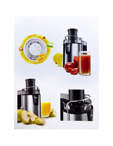 Centrifugeuses MIDEA 600 Watt - 1,25 Litres - Noir (MJ-60JM01 B)