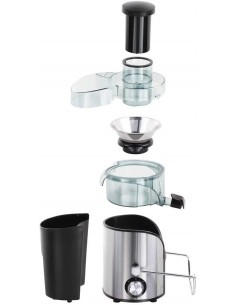 Centrifugeuse LIVOO 600 Watt - 1,4 Litres - Noir et Inox (DOP182) 2