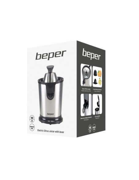 Presse Agrumes BEPER Avec Levier 160 Watt - Silver (P102EST010)