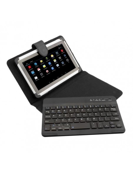 Etui de protection avec clavier Pour Tablette 7 Noir
