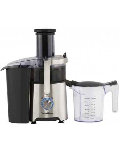 Centrifugeuse 2 Speed MOULINEX 1.5 Litres - 800 Watt - Noir & Inox (JU610D10) Centrifugeuse 2 Speed MOULINEX 1.5 Litres - 800 Watt - Noir & Inox (JU610D10)