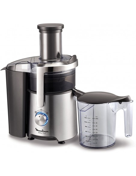 Centrifugeuse 2 Speed MOULINEX 1.5 Litres - 800 Watt - Noir & Inox (JU610D10) Centrifugeuse 2 Speed MOULINEX 1.5 Litres - 800 Watt - Noir & Inox (JU610D10)